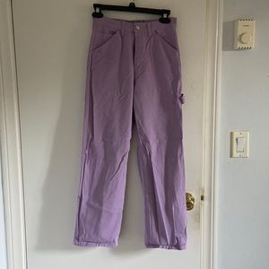 Lilac cargo pants
